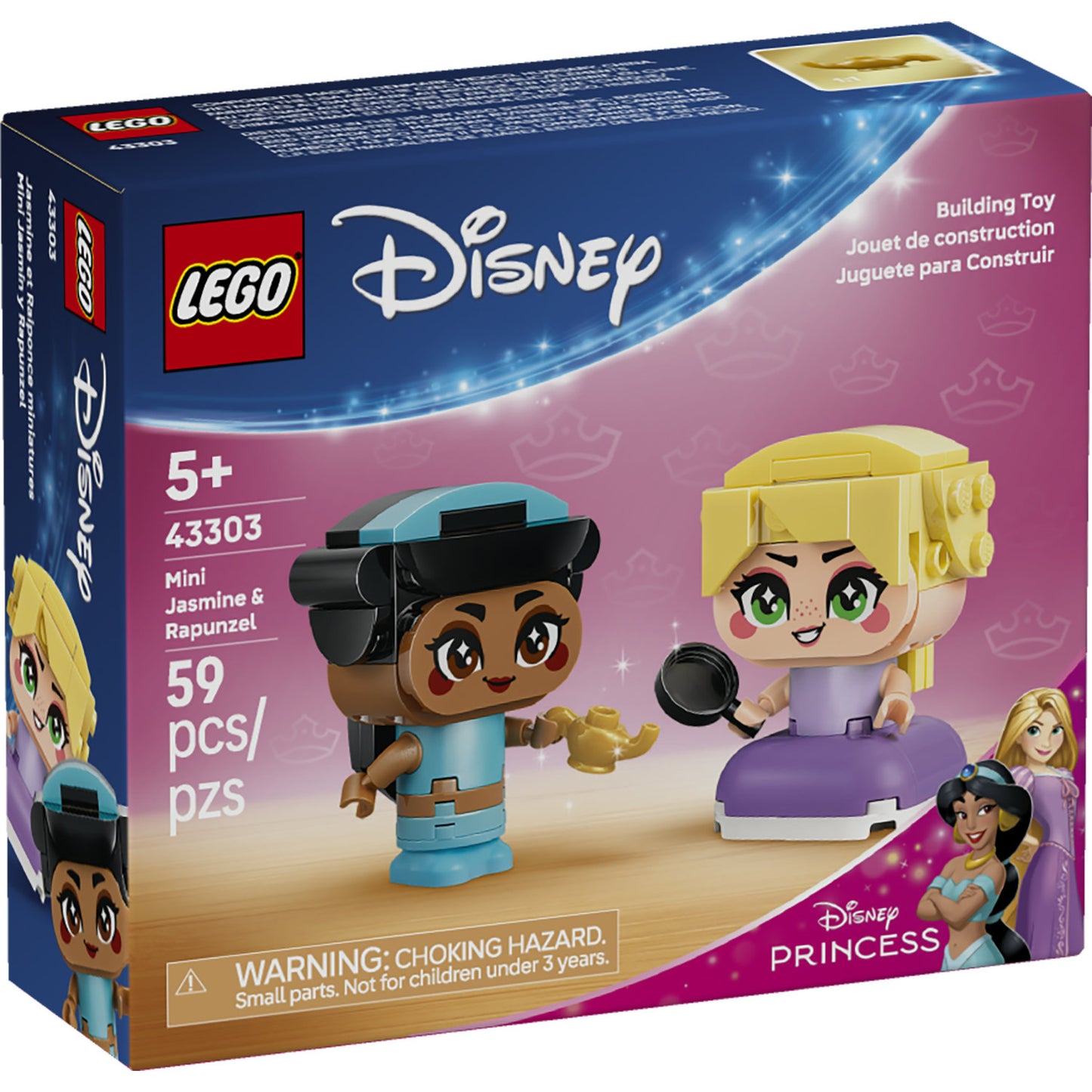LEGO® 43303 Mini Jasmine & Rapunzel