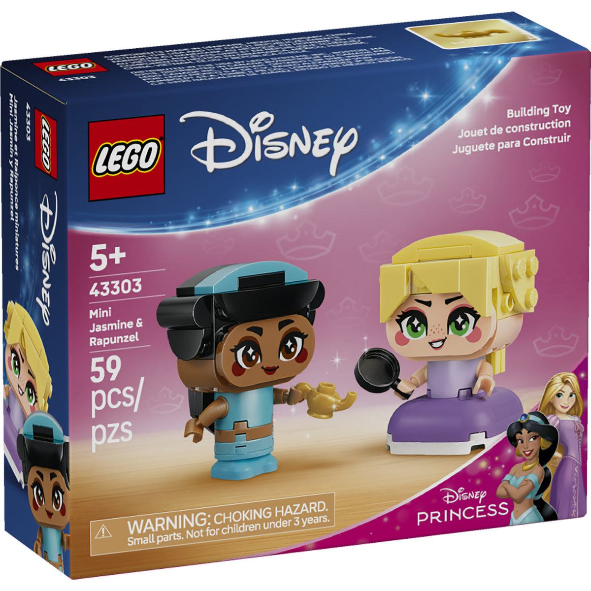 LEGO® 43303 Mini Jasmine & Rapunzel