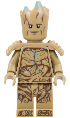 Groot, Teen Groot - Dark Tan with Shoulder Armor
