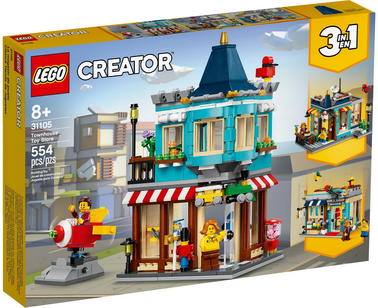 LEGO® 31105 Townhouse Toy Store DAMAGED BOX