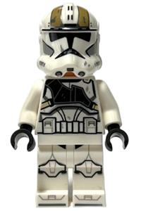 Clone Trooper Gunner (Phase 2) - Dirt Stains, Nougat Head, Helmet with Holes
