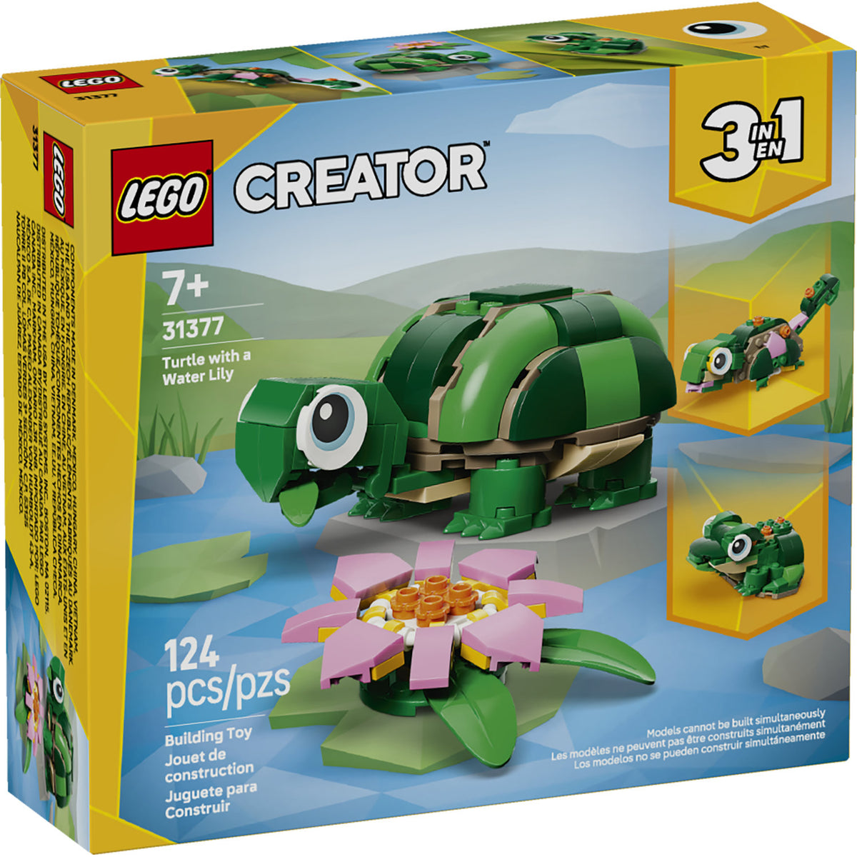 31377 LEGO® Turtle with a Water Lily Flower