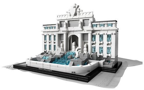 LEGO® 21020 Trevi Fountain Used Set