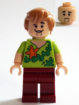scd012 Shaggy Rogers - Seaweed and Starfish Shirt