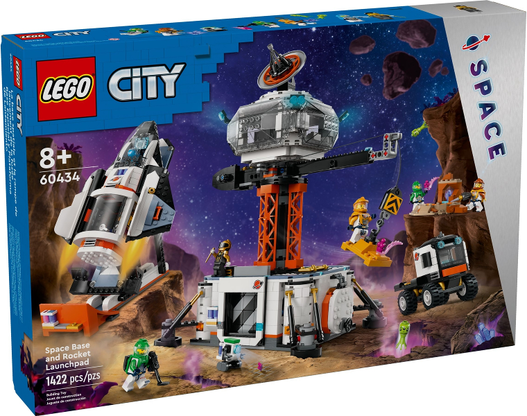 60434 LEGO® Space Base and Rocket Launchpad