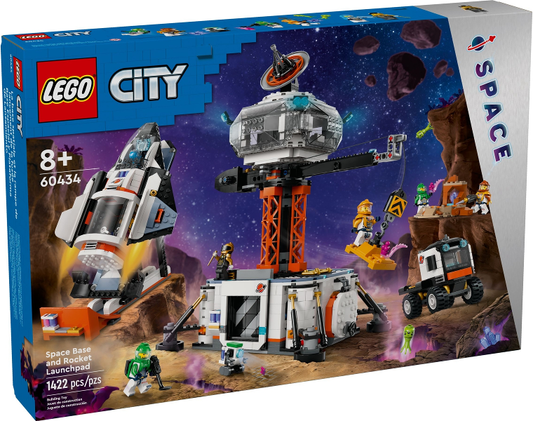 60434 LEGO® Space Base and Rocket Launchpad