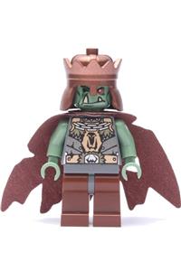 Fantasy Era - Troll King with Metallic Copper Crown