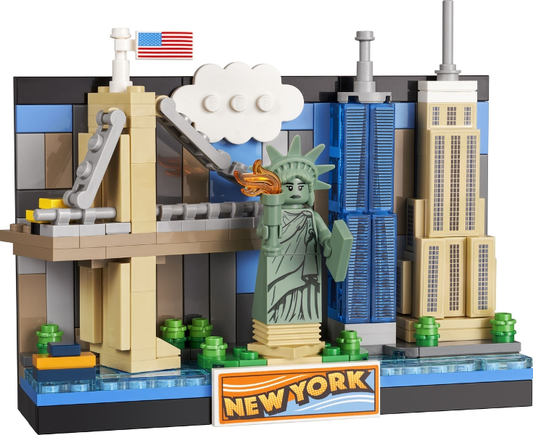 40519 LEGO® New York Postcard Used Set
