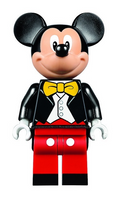Mickey Mouse - Black Tuxedo Jacket, Yellow Bow Tie