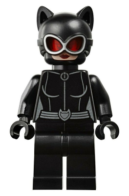 Catwoman - Black Suit, Red Goggles