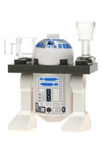 Astromech Droid, R2-D2 - Dark Bluish Gray Serving Tray