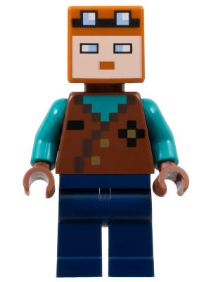 Miner - Reddish Brown Vest