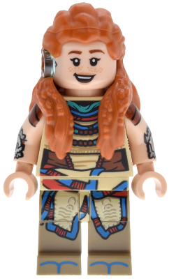 hrz001 Aloy - Open Mouth Smile / Lopsided Closed Mouth