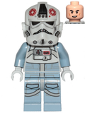 AT-AT Driver - Dark Red Imperial Logo, Cheek Lines, Smile