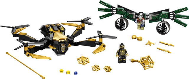 76195 LEGO® Spider-Man's Drone Duel Used Set