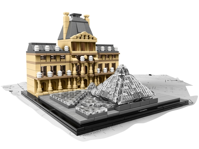 LEGO® 21024 Louvre Used Set