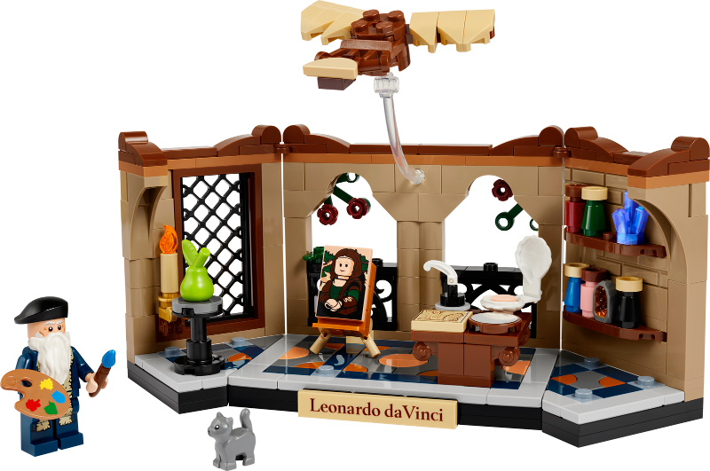 LEGO® 40902 Tribute to Leonardo da Vinci