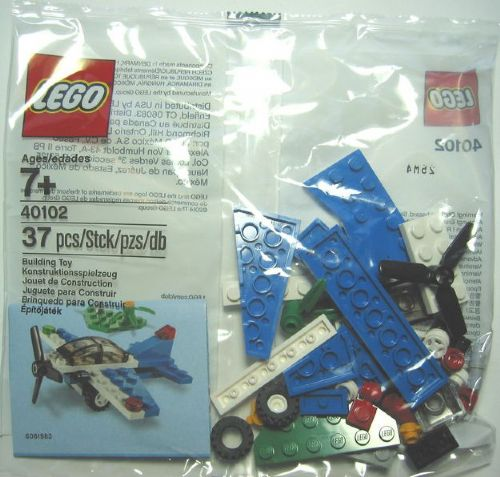 40102 LEGO® Monthly Mini Model Build Set - 2014 09 September, Racing Plane Polybag