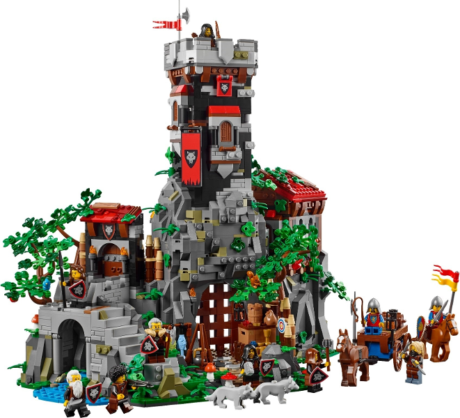 910057 Outlaw Forest Den Used Set