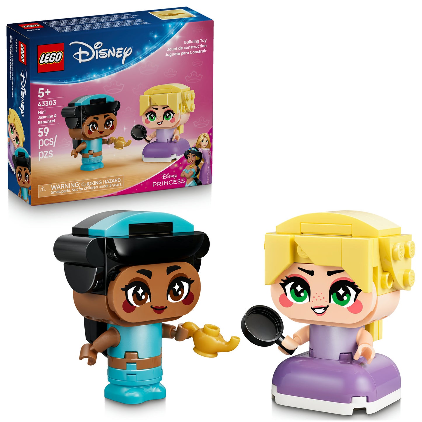 LEGO® 43303 Mini Jasmine & Rapunzel