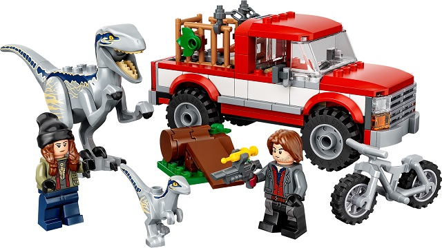 76946 LEGO® Blue & Beta Velociraptor Capture Used Set