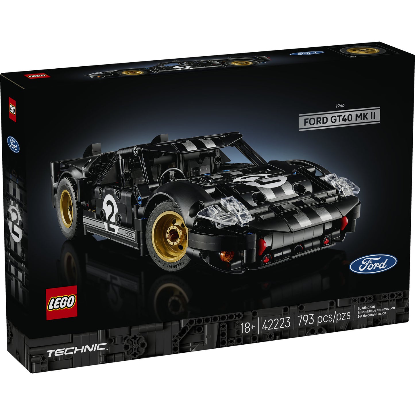 42223 LEGO® 1966 Ford GT40 MKII Race Car