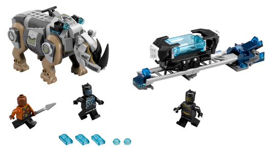 76099 LEGO® Rhino Face-Off by the Mine Used Set