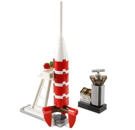 40103 LEGO® Monthly Mini Model Build Set - 2014 11 November, Rocket Polybag