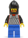 Scale Mail - Red with Black Arms, Blue Legs, Black Chin-Guard
