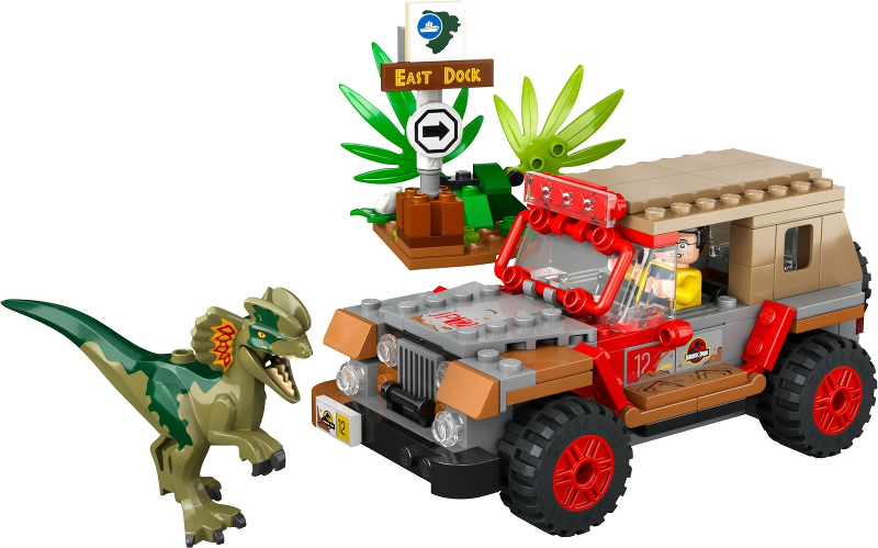76958 LEGO® Dilophosaurus Ambush Used Set