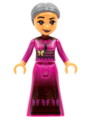 Abuela Alma Madrigal - Dark Bluish Gray Hair