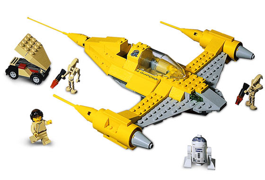 7141 LEGO® Naboo Fighter Used Set