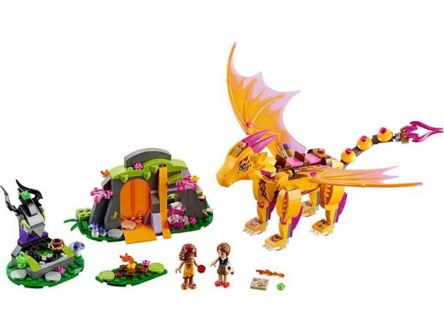 LEGO® 41175 Fire Dragon's Lava Cave