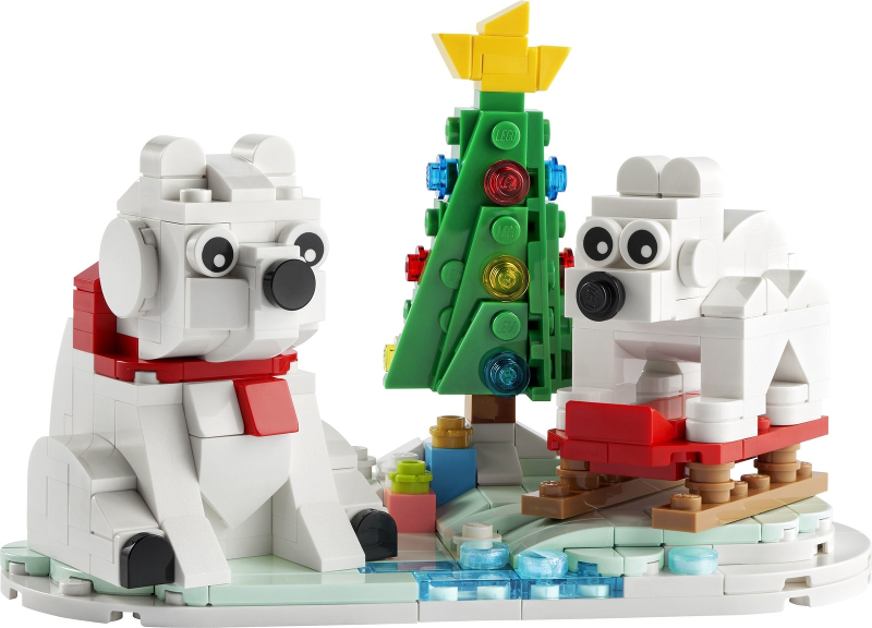 40571 LEGO® Wintertime Polar Bears Used Set