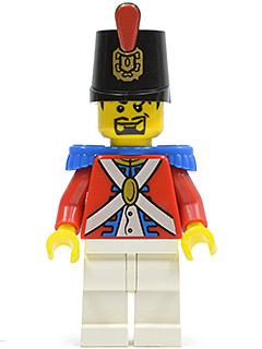 Imperial Soldier II - Shako Hat Printed, Black Goatee