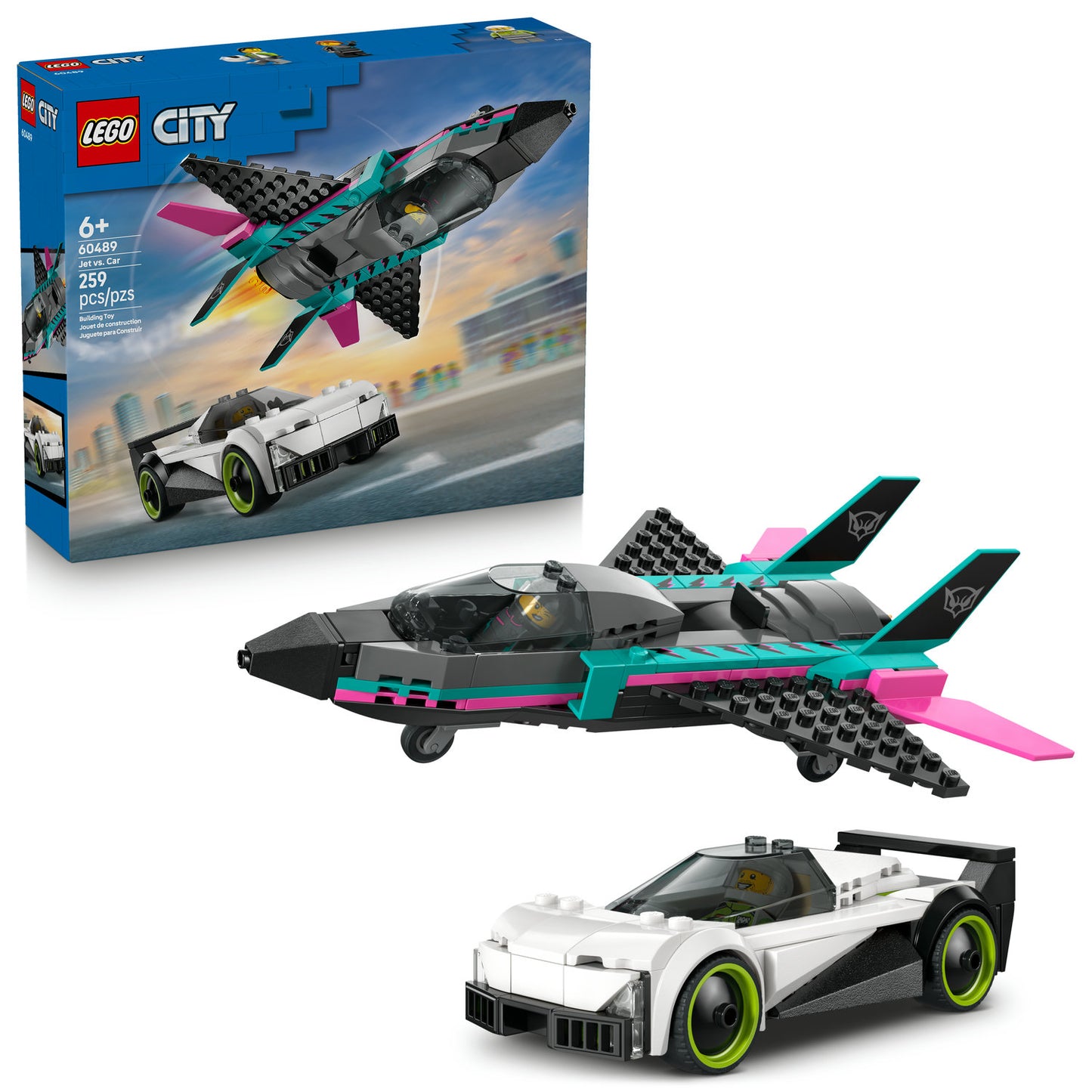 LEGO® 60489 Jet vs. Car