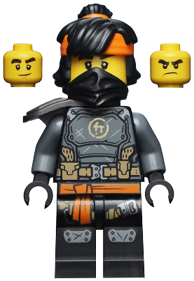 Cole - The Island, Mask and Hair with Bandana