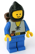 Peasant - Blue Legs, Black Hood, D-Basket