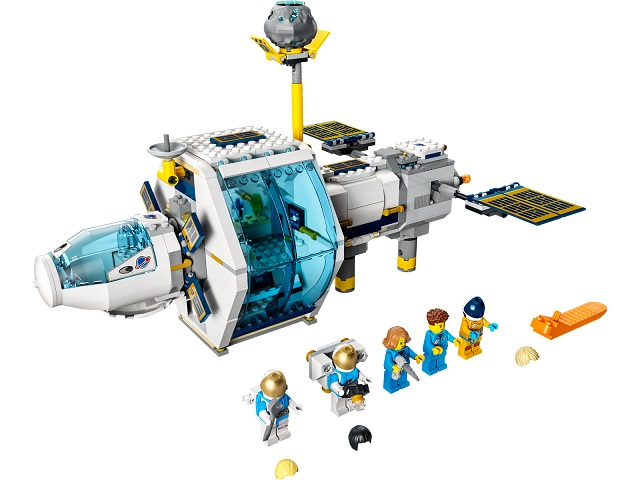 LEGO® 60349 Lunar Space Station Used Set