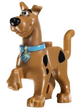 Scooby-Doo Walking with Medium Azure Collar Pattern