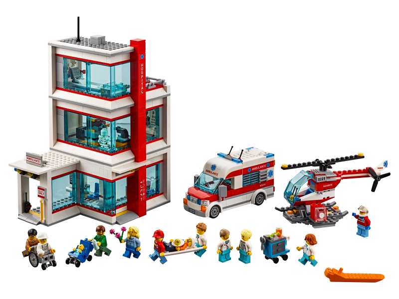 LEGO® 60204 City Hospital Used Set