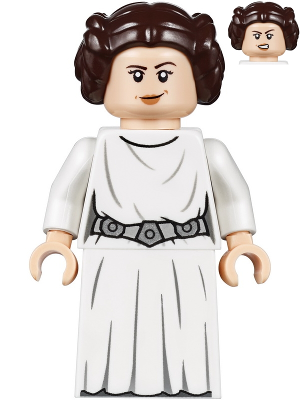 Princess Leia (White Dress, Detailed Belt, Skirt Part)