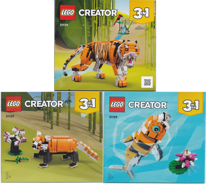 LEGO® 31129 Majestic Tiger Used Set