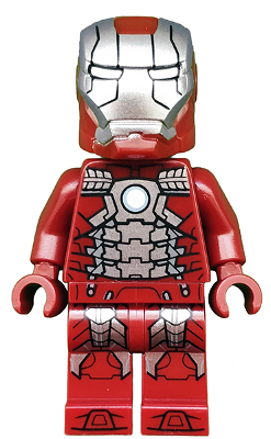 sh0566 Iron Man - Mark 5 Armor, Trans-Clear Head