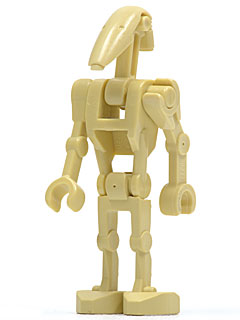 Battle Droid - Tan, Angled Arm and Straight Arm