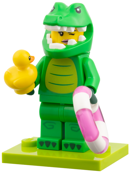 Series 28 - Crocodile Costume Fan