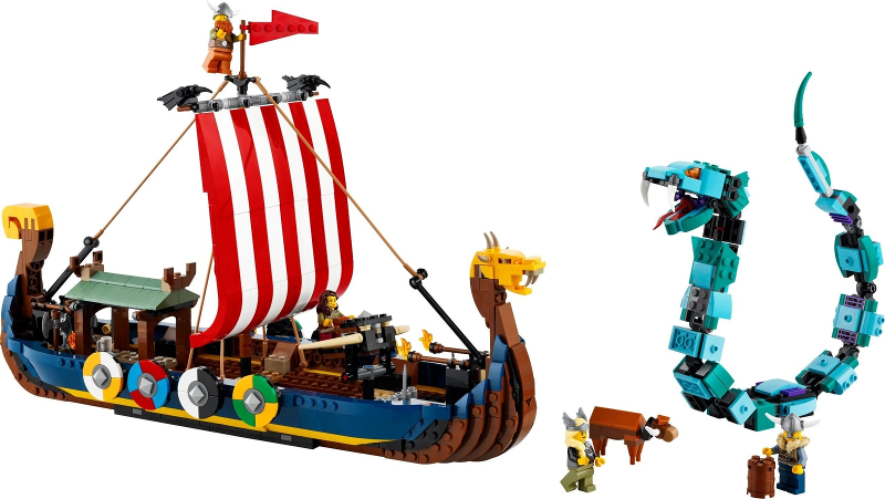 LEGO® 31132 Viking Ship and the Midgard Serpent