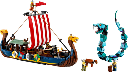 LEGO® 31132 Viking Ship and the Midgard Serpent