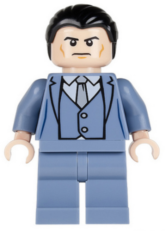 Bruce Wayne - Sand Blue Suit