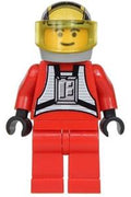 Rebel Pilot B-wing (Yellow Head, Light Gray Helmet, Trans-Yellow Visor)